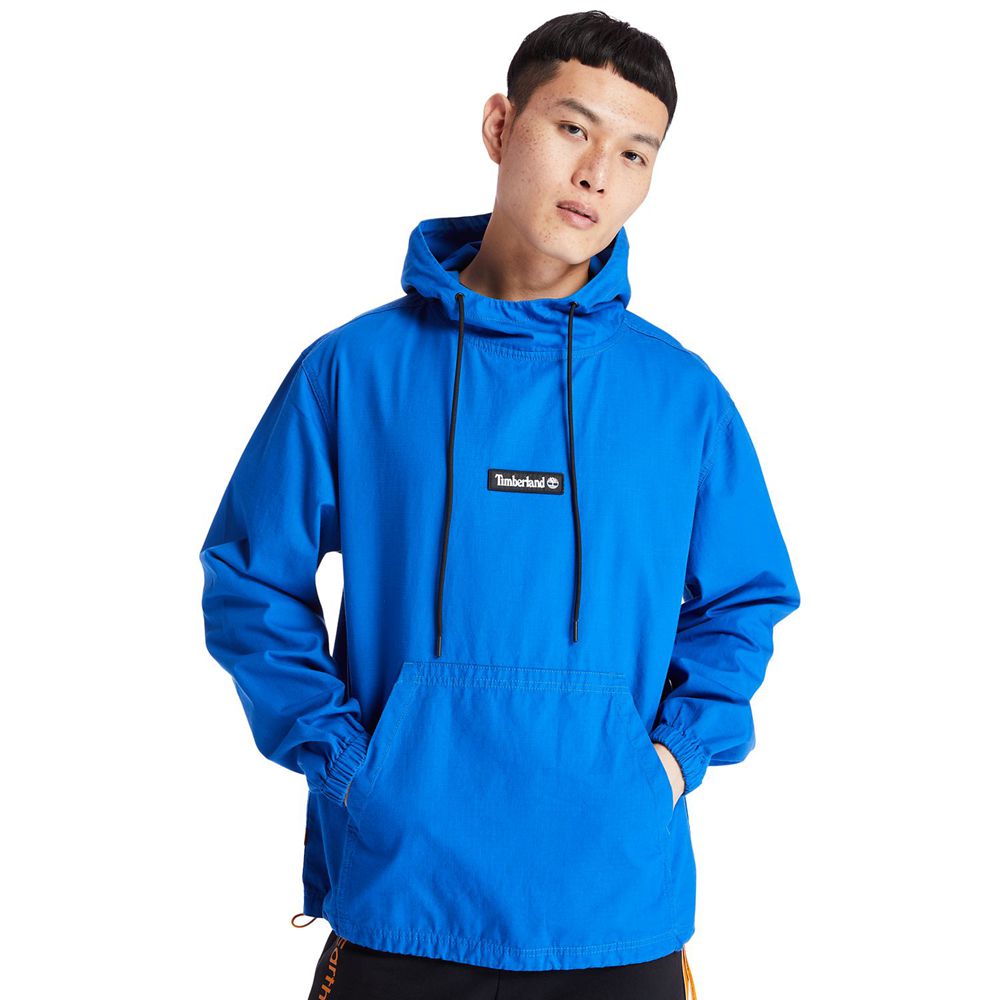 Timberland Mens Sweatshirts Workwear Ripstop Hoodie - Blue - India XM1278053